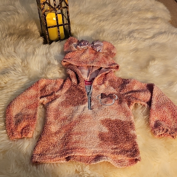 Kids' Rust and Peach Ruffle Tops - Picture 2 of 9